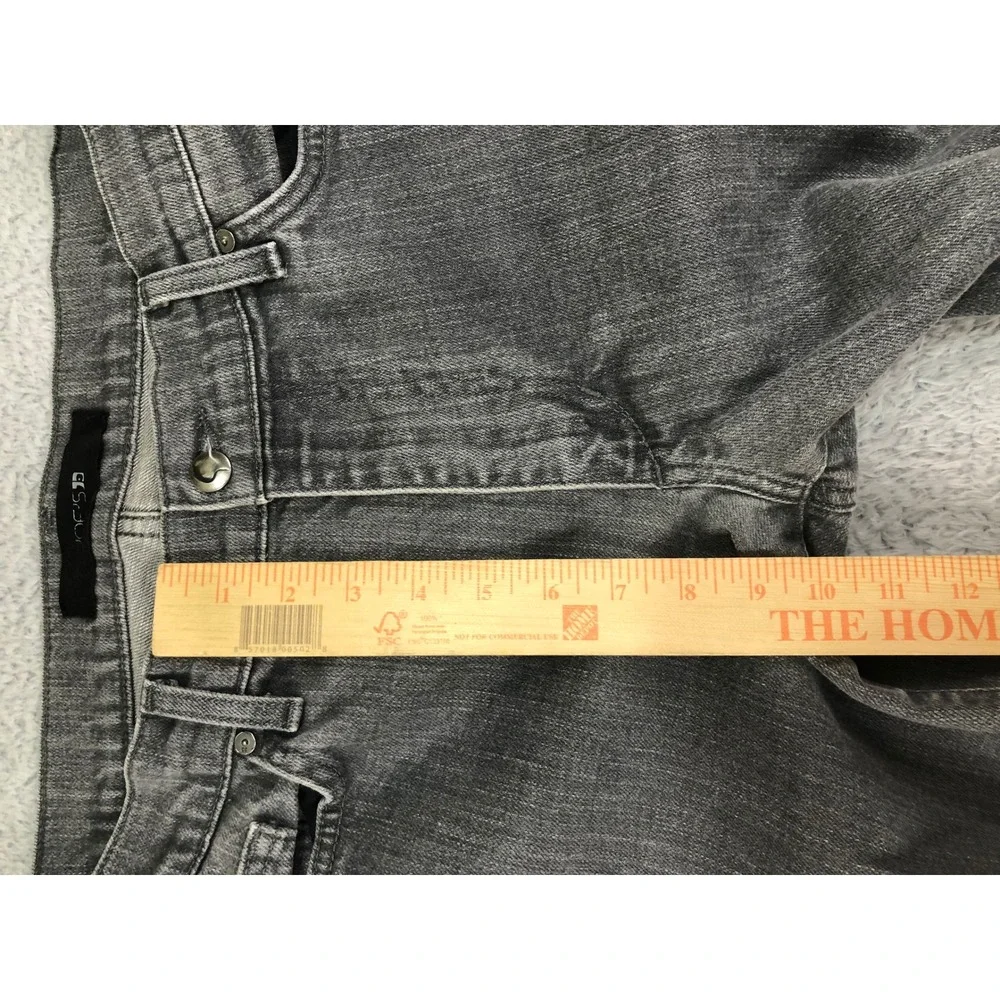 Joe's Jeans Men 36x34 Grey The Brixton Straight Fit